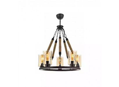 Ceiling chandelier luster chandelier ceiling lamp glass black