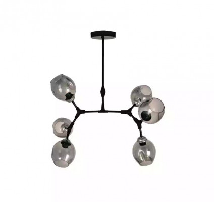 Ceiling lamp chandelier ceiling light modern glass black new