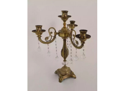 Table lamp lamp bedside lamp zinc alloy crystal new living room