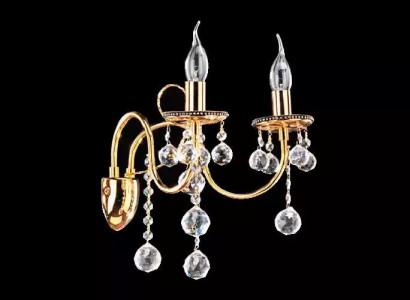 Candelabra Pendant Lamp Wall Light Chandelier Wall Lamps Crystal Gold