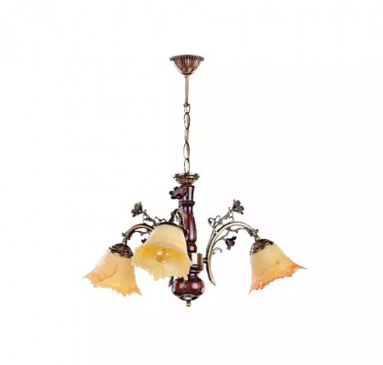 Chandelier ceiling lamp floral ceiling light chandelier lamp glass beige