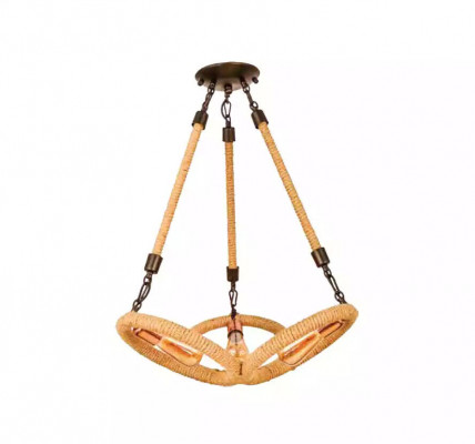 Lamp Ceiling Light Chandelier Ceiling Lamp Glass Brown Modern