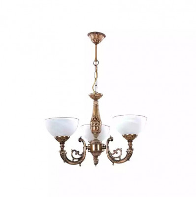 Ceiling light antique chandelier ceiling lamp glass gold