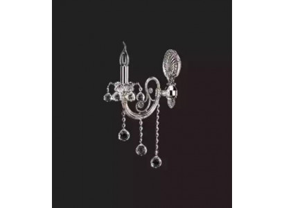 Wall lamp sconce wall lamp sconces chandelier silver crystal