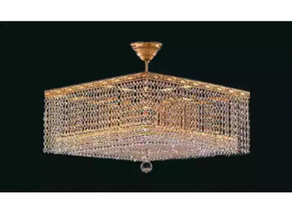 Luxury chandelier ceiling light gold crystal art chandelier ceiling lamp