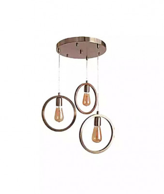 Ceiling lamp A modern living room luxury style matte chrome