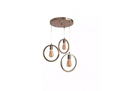 Ceiling lamp A modern living room luxury style matte chrome