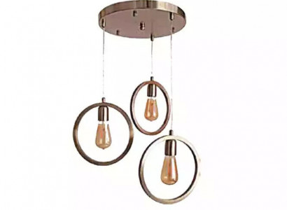 Ceiling lamp A modern living room luxury style matte chrome