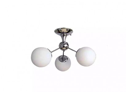 Ceiling lamp Luxurious for Style Opal Glass for Home Living Room 45x30cm