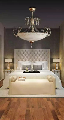 Chandelier crystal new chic luxury and interior for the living room
