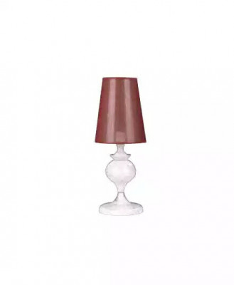 Living room table lamp design light luxury new red