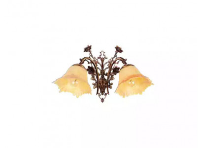 Wall lamp wall lights wall sconce chandelier wall lamp flower glass brown