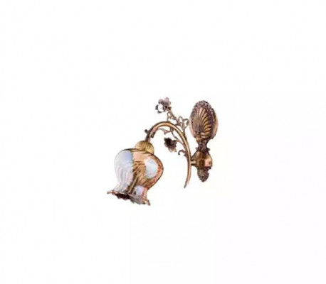 Wall lamp wall lights flower wall light chandelier wall lamp brown glass