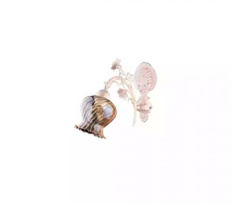 Wall lights, wall lamp, flower wall light, chandelier wall lamp, glass white.