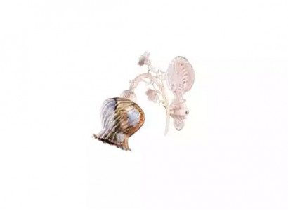 Wall lights, wall lamp, flower wall light, chandelier wall lamp, glass white.