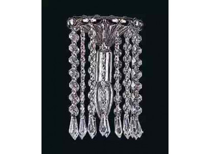 Ceiling lamp ceiling chandelier silver chandelier crystal lamp