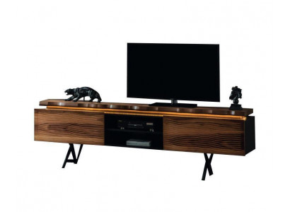 Robust wooden sideboard luxurious lowboard living room TV stand new