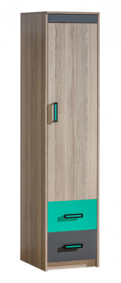 Cupboard Wardrobe Wall unit Bedroom Youth room Color choice New