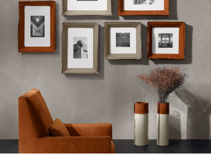 Armchair Seating Modern Design Living Room Upholstery Single-Seater Textile Brown Style Luxury