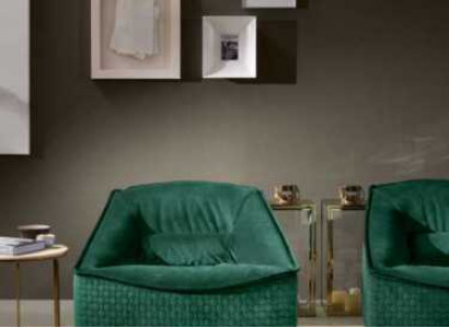 Luxury Furniture Design Armchair Classic Modern Design Armchair Textile Living Room New