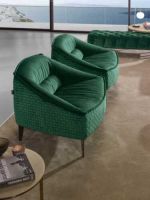 Luxury Furniture Design Armchair Classic Modern Design Armchair Textile Living Room New