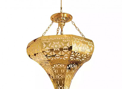 Ceiling lamp A golden pendant light living room luxury lamp luminaire