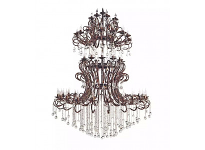 Chandelier Lamp XXL Hanging Lamp Pendant Light Light 155x250