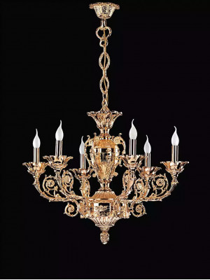 Golden ceiling lamp pendant light living room lights classic lights