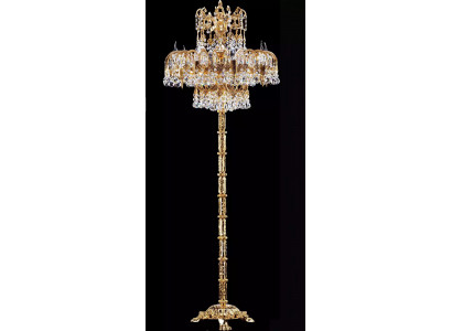 Floor lamp, living room, luxury reading arm, bedroom, crystal, classic.