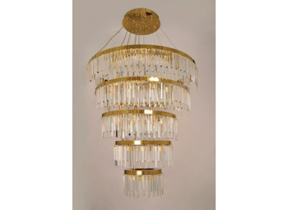 Chandelier Ceiling Light Luxury Gold Ceiling Lamp Crystal Lamp