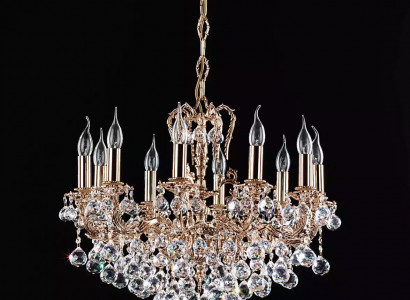 Chandelier luxury living room glass hanging ceiling lights