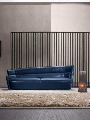 Sofa 3-seat couch leather white living room furniture sofas couch Italian Prianera