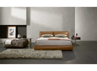 Double bed upholstered bed luxury bedroom beds double bed frame brown furniture