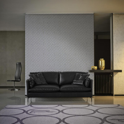 Sofa 3 Seat Sofas Seating Design Couch Three-Seater Luxury Furniture Style Leather Prianera
