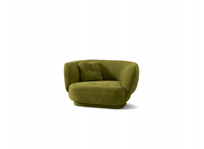 Chair Seat Green Prianera Design Living Room Upholstered Single-Seater Furniture Luxury Style
