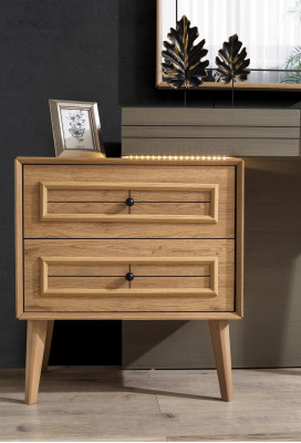 Dressing table with mirror luxury bedroom design modern new furniture