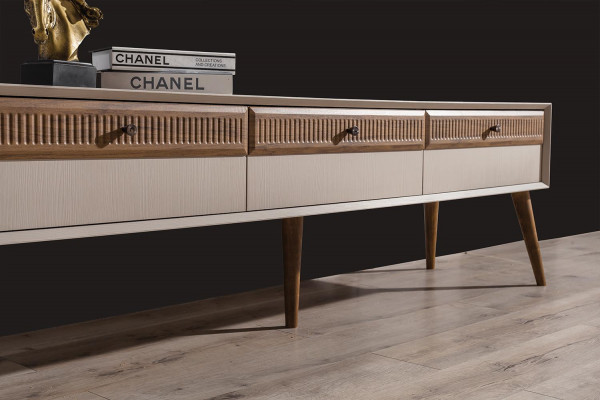 Furniture set living wall TV stand RTV lowboard sideboard TV frame wood