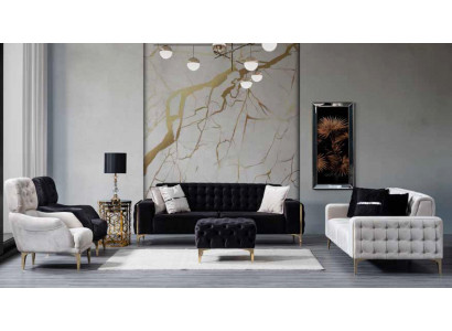 Sofa set 3+2+1+ stool seating for the living area set sofa cover fabric