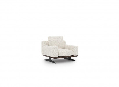 Living room furnishing luxury textile armchair upholstered furniture modern designer furniture