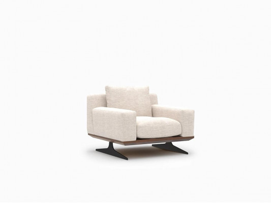 Living room furniture armchair luxury upholstered seat modern upholstered furniture design interior furnishings