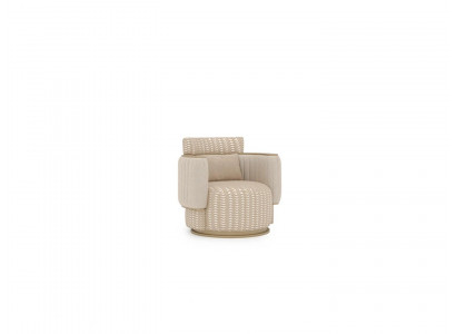 Beige Armchair Living Room Luxury Upholstered Furniture Design Modern Interior New