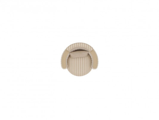 Beige Armchair Living Room Luxury Upholstered Furniture Design Modern Interior New