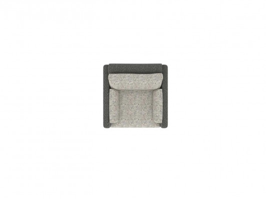 Living room armchair modern design gray upholstered armchair new seating furniture