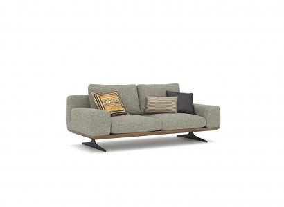 Modern sofa living room couch two-seater upholstered sofa textile furniture designer new