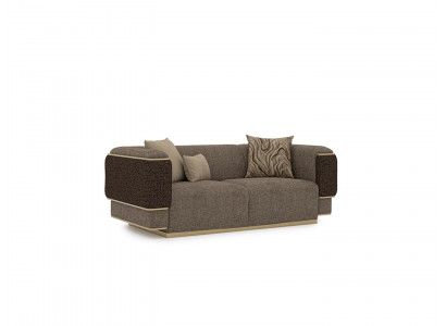 Living room sofa two-seater luxury furnishing upholstery textile design upholstered furniture