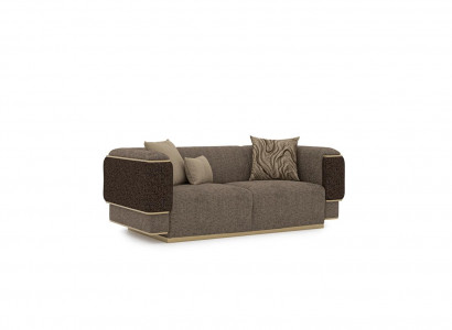 Living room sofa two-seater luxury furnishing upholstery textile design upholstered furniture