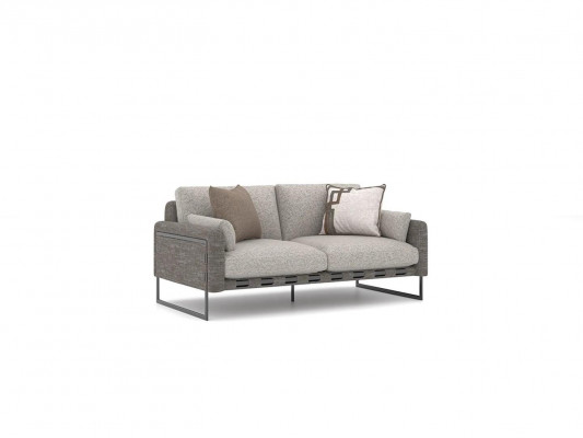 Luxury two-seater sofa upholstered furniture textile couch modern living room furniture