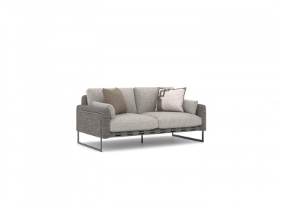 Luxury two-seater sofa upholstered furniture textile couch modern living room furniture