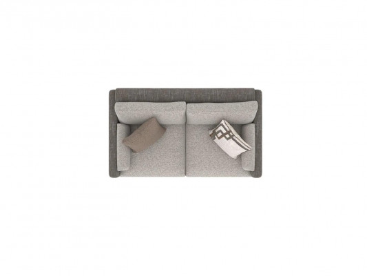 Luxury two-seater sofa upholstered furniture textile couch modern living room furniture
