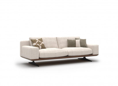 Luxury upholstered furniture modern three-seater sofa couch living room furniture upholstered sofa